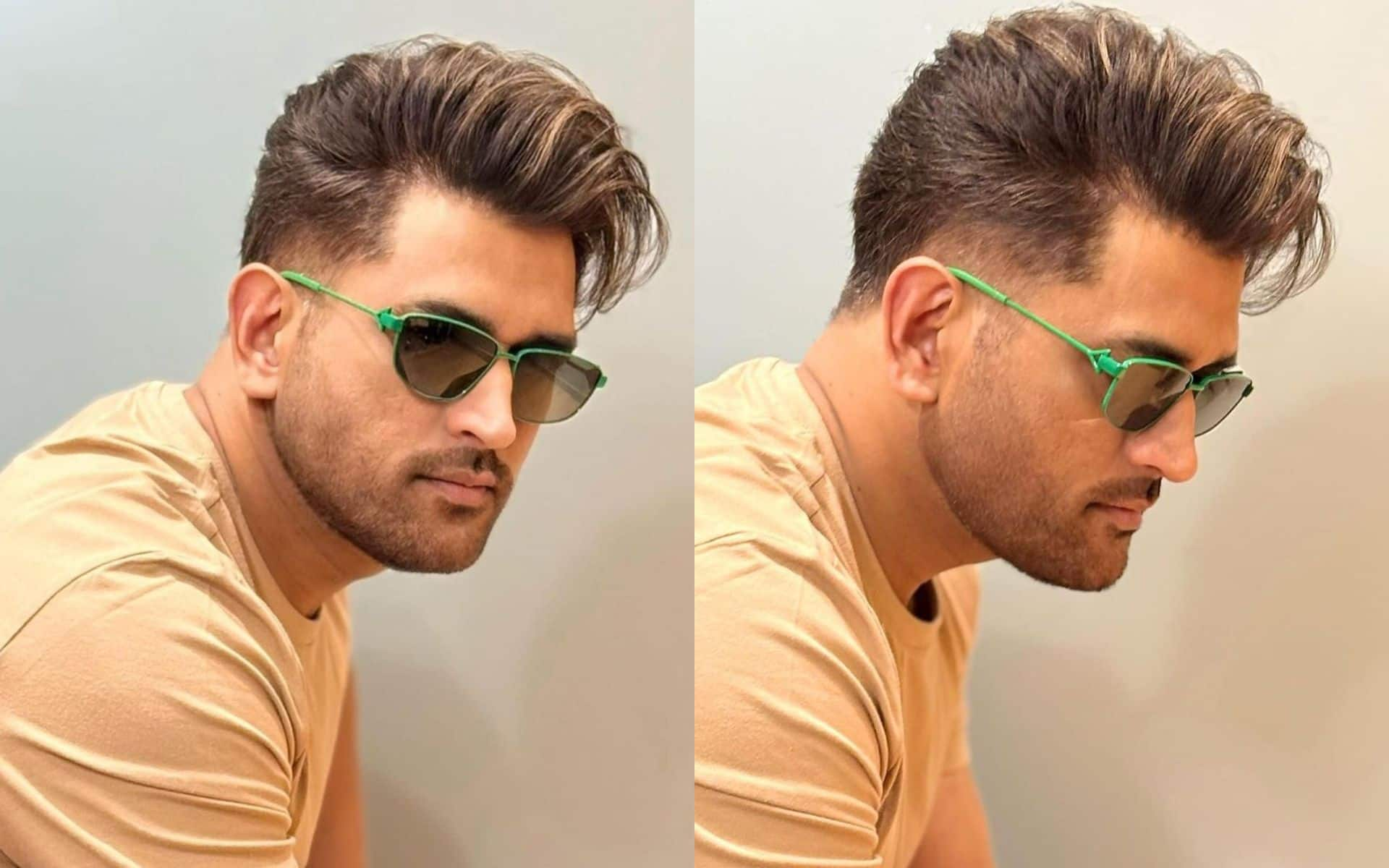 MS Dhoni Poses With Stylish Hairdo Ahead Of IPL 2025 Season - See Pics